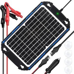 SOLAR BATTERY CHARGER - NEW - Suner Power Pro - Car Auto Outdoor Camping Hiking